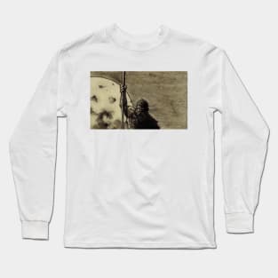 Hominid and Super Moon Long Sleeve T-Shirt